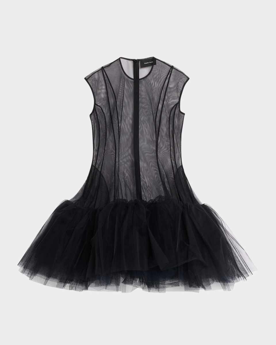 Cap-Sleeve Ballet Tutu Dress